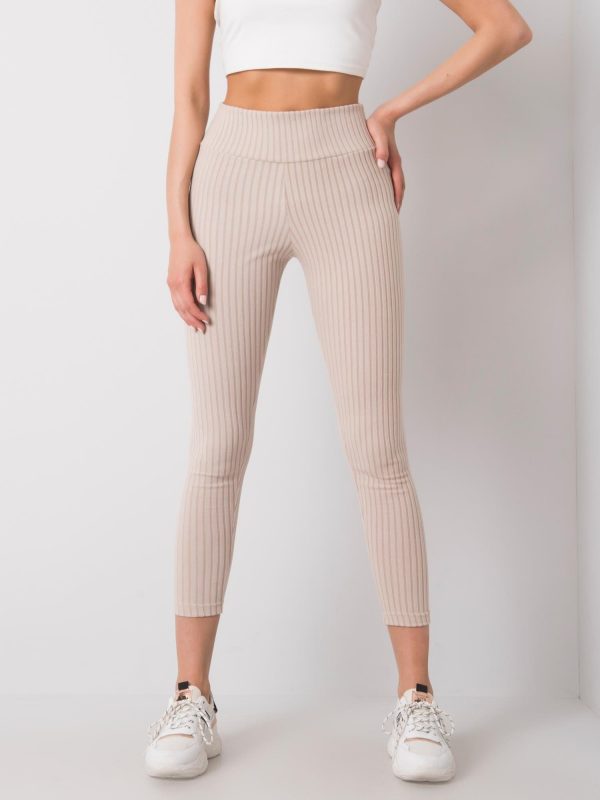 Beige leggings Quinn RUE PARIS