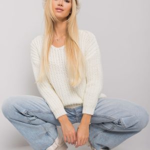 Ecru knitted sweater Worthington RUE PARIS