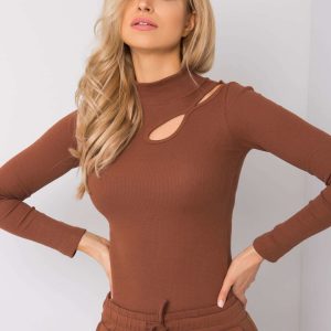 Brown blouse Neva RUE PARIS