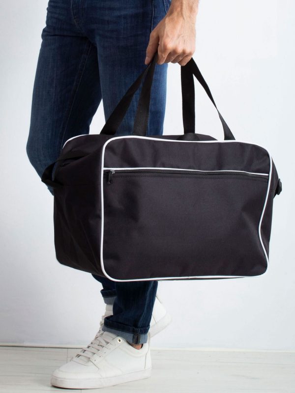 Black Men's Travel Bag