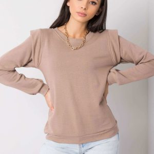 Dark beige sweatshirt Latina RUE PARIS