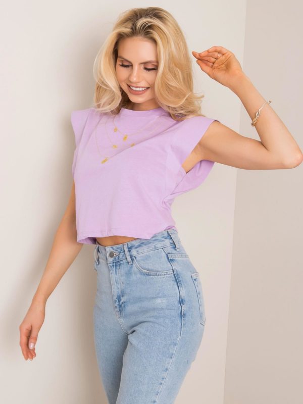 Purple t-shirt Kaia RUE PARIS