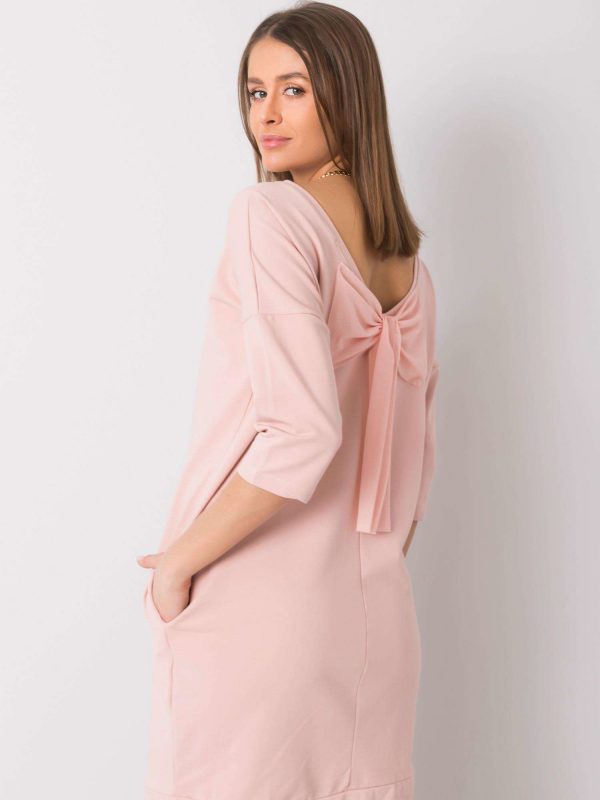 Yvonne powder pink dress