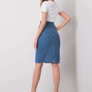 Blue denim skirt Rayne RUE PARIS