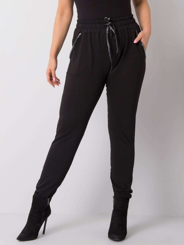 Black Savage Plus Size Pants