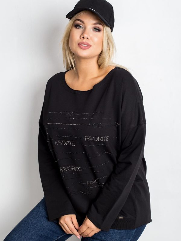 Black Plus Size Shay Blouse