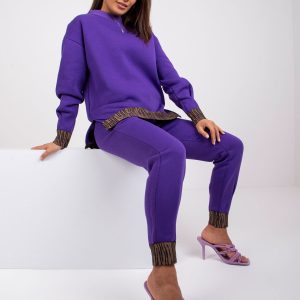 Purple sweatsuit set Oslo