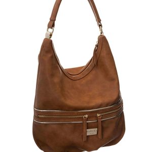 Camel bag made of eco leather BADURA