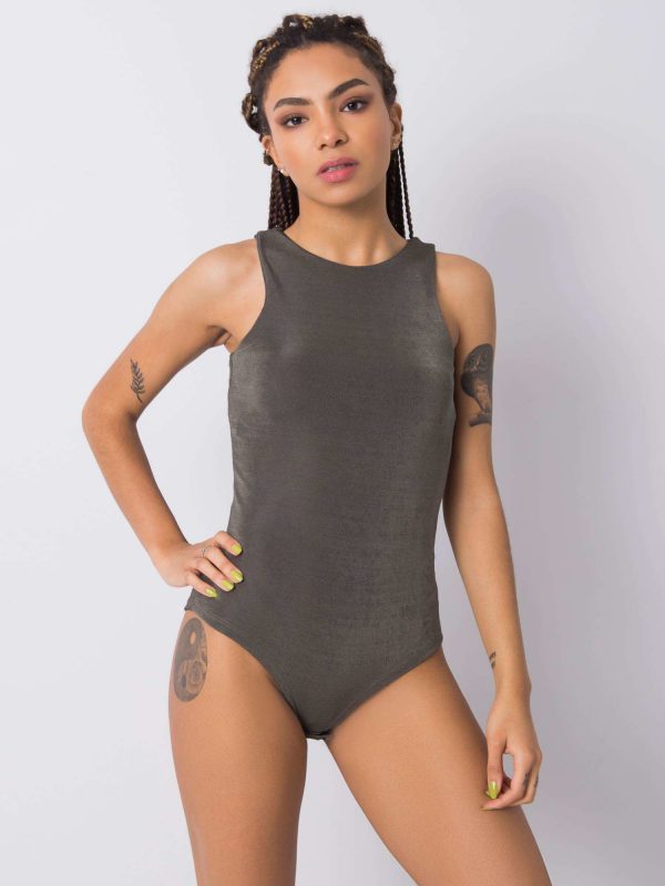 Khaki bodysuit Jessie RUE PARIS