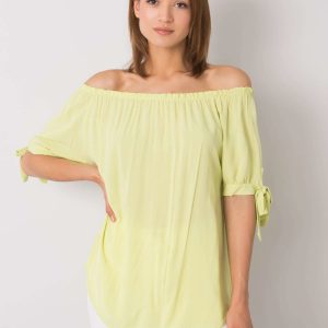 Lime Spanish blouse Luella