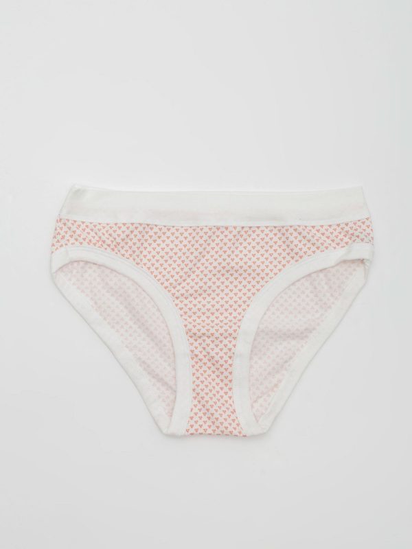 White Printed Women's Panties