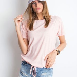 Pink melange t-shirt Curiosity