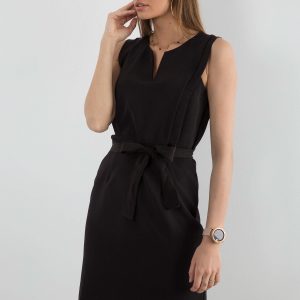 Black Smooth Cocktail Dress