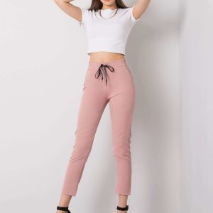 Dirty pink pants made of Nessa fabric