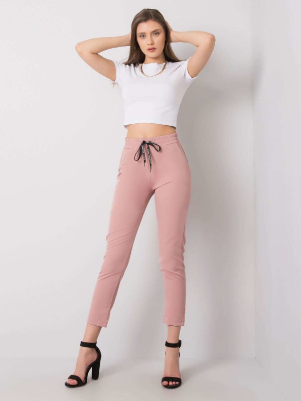 Dirty pink pants made of Nessa fabric