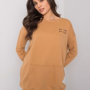 Camel kangaroo sweatshirt Amalfi RUE PARIS