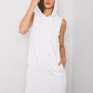 Molly RUE PARIS White Hooded Dress