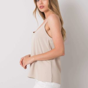 Beige Ladies Linda Strap Top