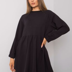 Bellevue Black Long Sleeve Dress