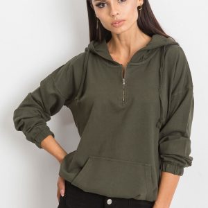 Khaki sweatshirt Kimmie