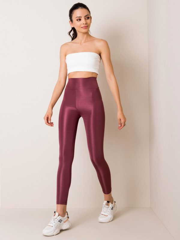 Plum leggings Funky RUE PARIS