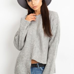 RUE PARIS Grey Sweater Sunset