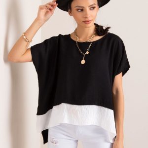 Black blouse Iris RUE PARIS