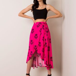 Fluo pink skirt Velvet RUE PARIS