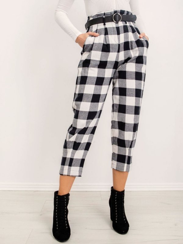 BSL Black Plaid Pants