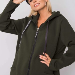 Khaki sweatshirt Serena