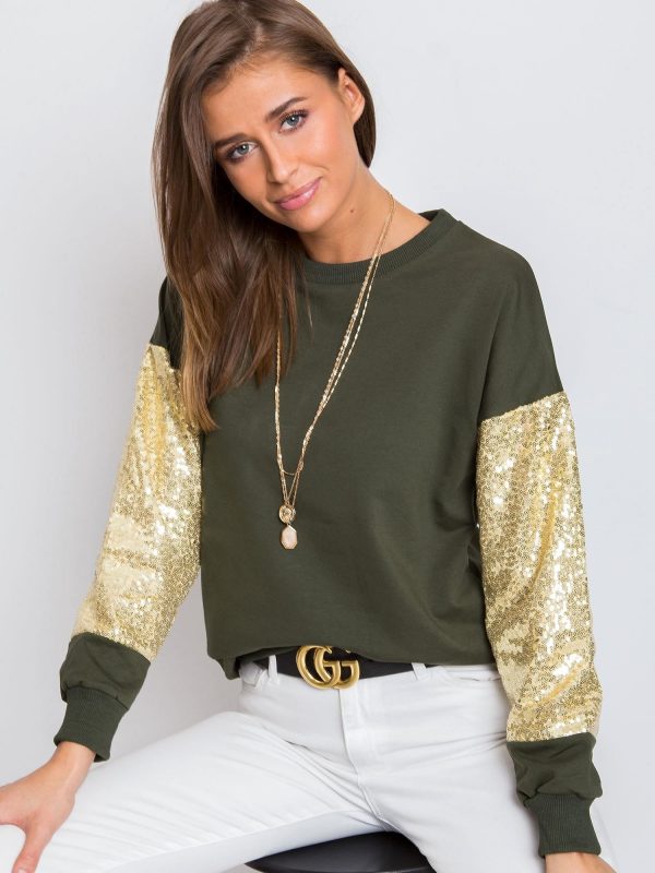 Khaki Sweatshirt Mirror