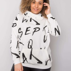 Ecru sweatshirt Lizette