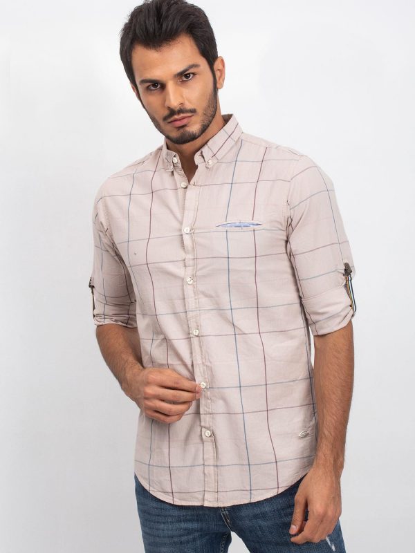 Beige shirt for men Soundly