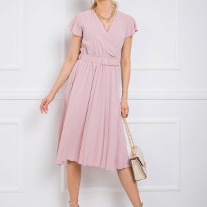 Pale pink dress Dalilah RUE PARIS