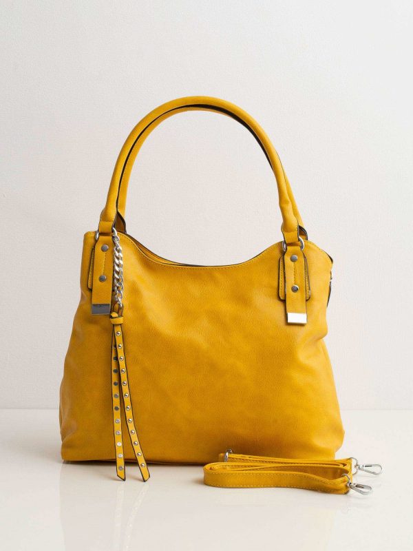 Yellow Hobo Bag