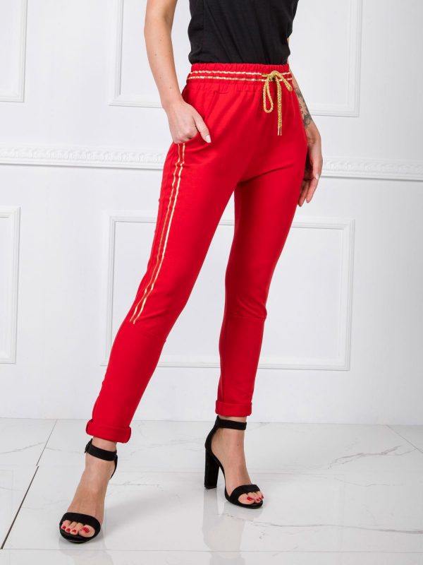 Shirley red pants