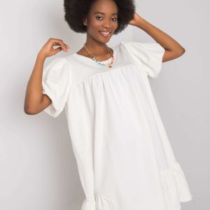 Ecru cotton dress Liliyana RUE PARIS