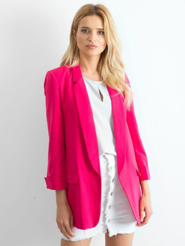 Fuchsia jacket Instead