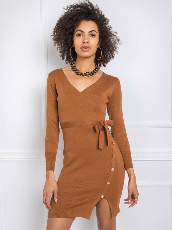 Brown Ezra Dress