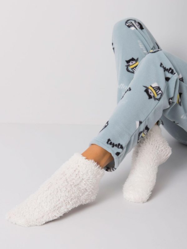 Light Blue Warm Pyjamas