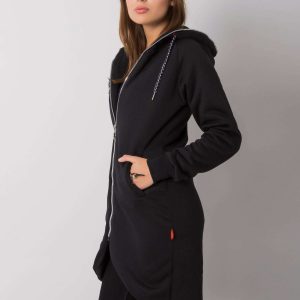 Judite Black Hoodie