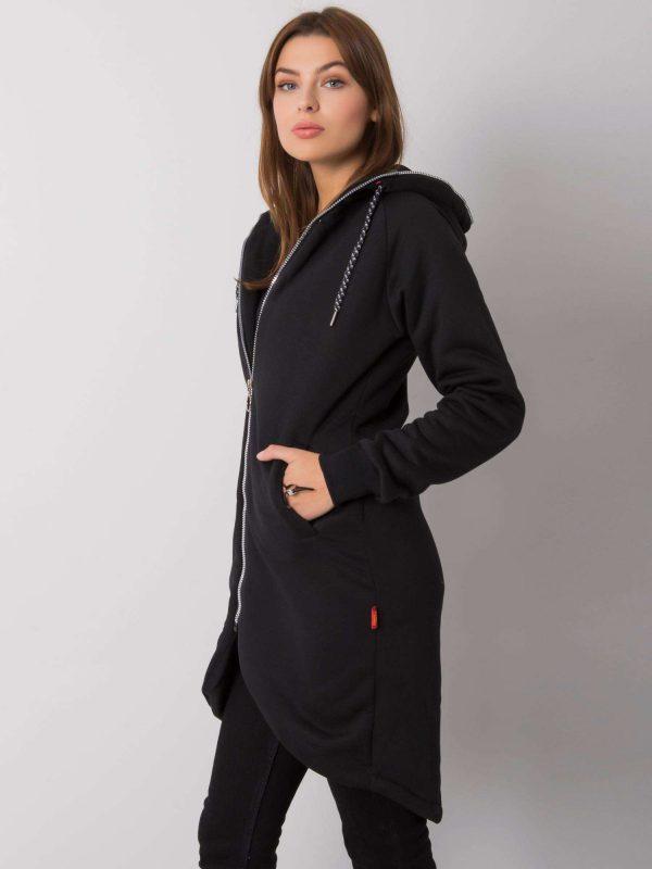 Judite Black Hoodie