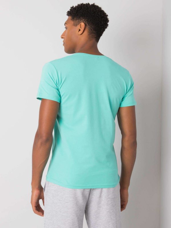 Mint T-shirt for men cotton Andreas