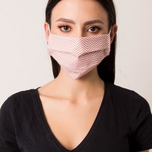 Dirty pink reuse protective mask