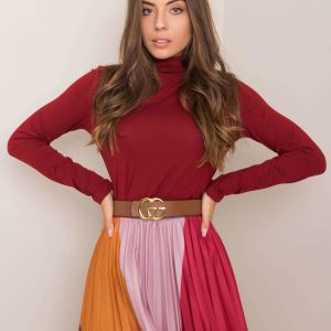 Dark red blouse by Nancy SUBLEVEL