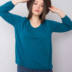 Hailey's Sea Plus Size Long Sleeve Blouse