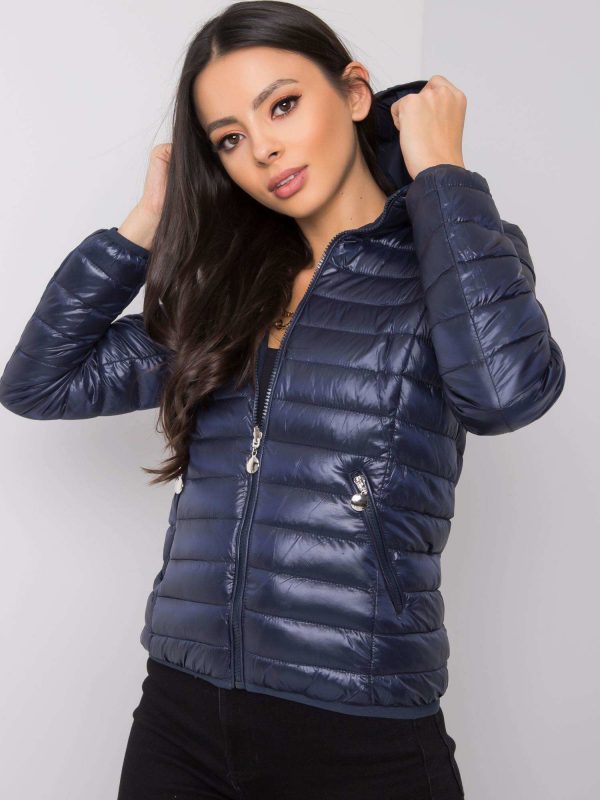 Navy blue double-sided jacket Sonja