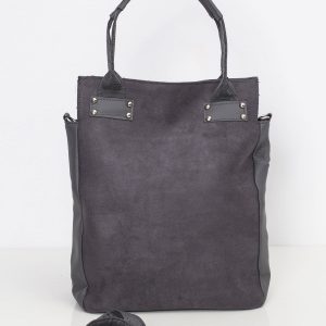 Grey Ladies Bag with Handles