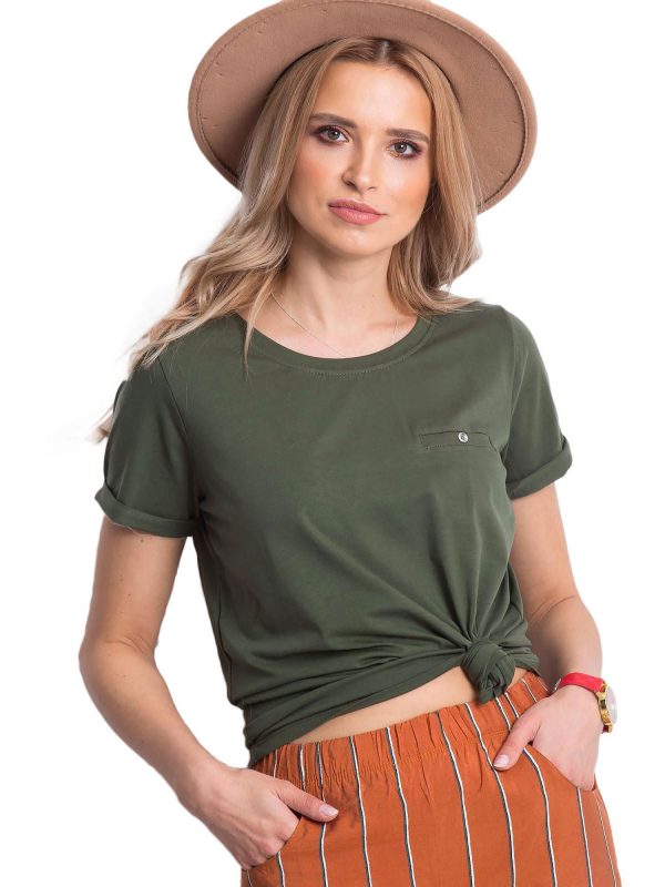 Bright khaki T-shirt Transformative