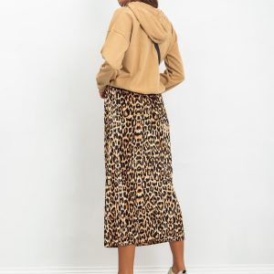 RUE PARIS Black and beige skirt Truth